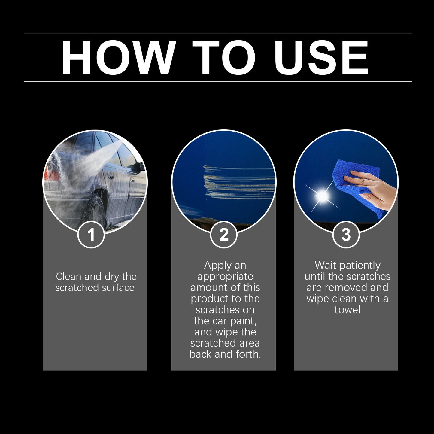 Car Scratch Repair Agent Set Car Paint Polishing Cleaning And Maintenance Scratch Repair Care Set