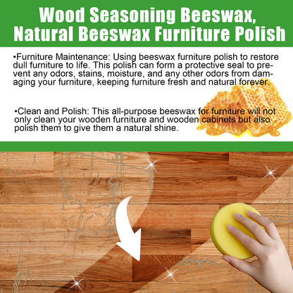 Jaysuing Wood Scratch Repair Beeswax Home Wood Floor Scratch Repair Color Polishing And Brightening Care Wax