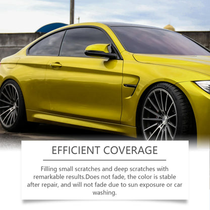 Car Repair Marker Pen, Repaint Scratches Repair Restore Car Color Gold And Silver Black Repair Pen