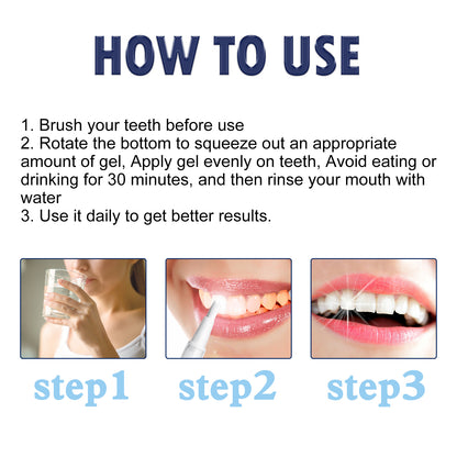 OUHOE Teeth Whitening Essence Pen, Cleaning Teeth Whitening And Brightening Teeth Beauty Pen