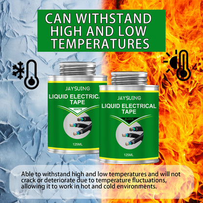 Jaysuing Insulating Adhesive Heat Insulation, Water Resistance And High Temperature Protection Electrical Joints Are Connected With Liquid Electrical Tape