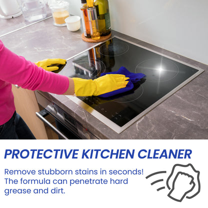 Kitchen Protective Cleaning Powder, Kitchen Range Hood Stove Faucet Oil Dirt Cleaning Powder