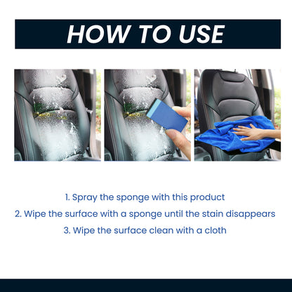 Interior Coating Agent, Instrument Panel Seat Leather Multi-Purpose Refurbishment Cleaning Agent