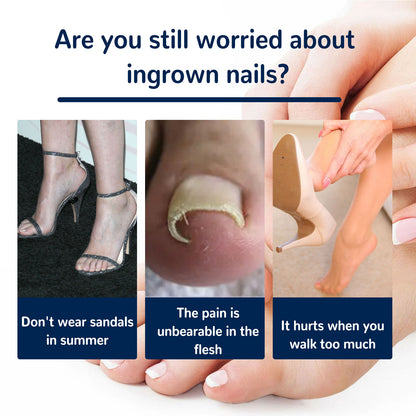 EELHOE Nail Correction Patch, Nail Insert Correction And Repair Toe Manicure Nail Patch