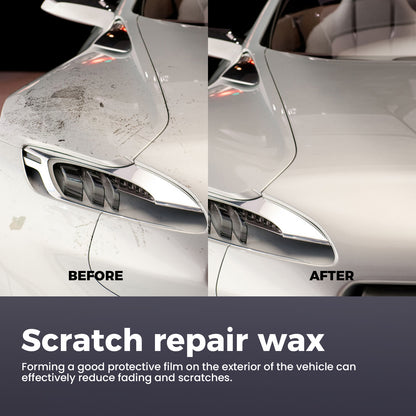 Scratch Repair Wax, Car Paint Scratches Repair Clean Stains Polishing Maintenance Refurbished Car Wax