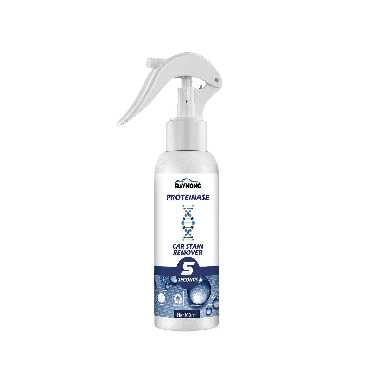 Car Stain Remover, Interior Seat Instrument Panel Cleaning Quick Decontamination Maintenance Refurbishment
