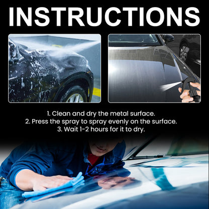 Silica + Siloxane Ceramic Spray Sealant, Car Paint Maintenance Paint Cleaning Stains Polishing Brightening Refurbishing Agent