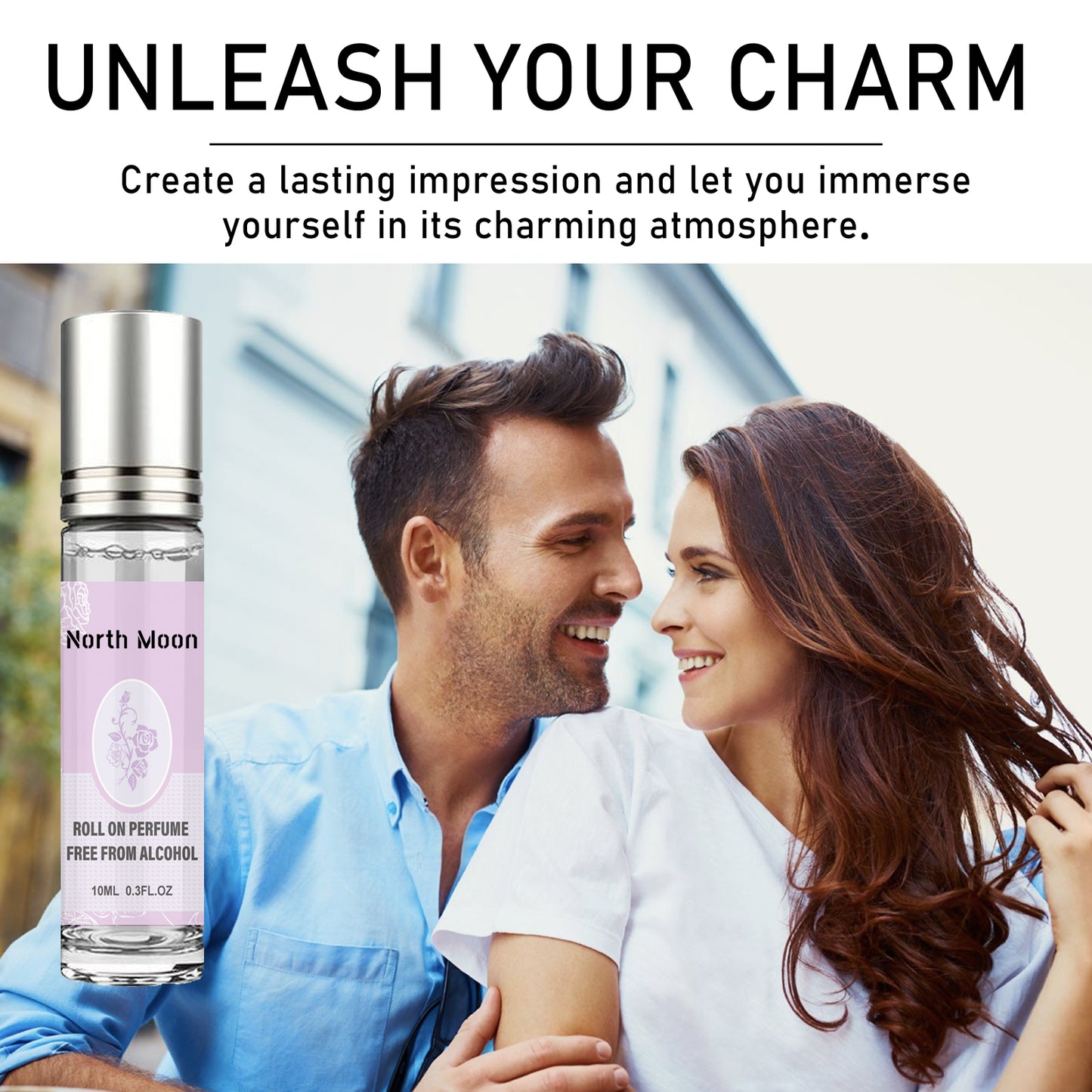 North Moon Charm Ball Perfume Natural Fresh Light Fragrance Lasting Fragrance Lovers Dating Atmosphere Perfume