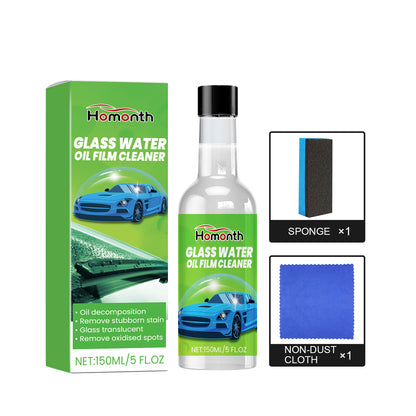 Glass Water Oil Film Cleaner, Refurbished Clean Glass Stains Impurities Water Stain Cleaner