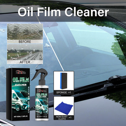Oil Film Cleaner, Car Glass Stains Water Cleaning Care Car Cleaning Agent