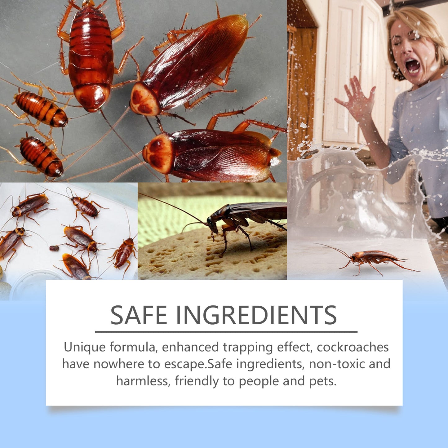 Cockroach Bait Paste Household Cockroach Ointment Bait Cockroach Kill Cockroach Drive Cockroach Kitchen Dormitory Cockroach Paste