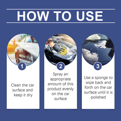Homonth Car Coating Agent, Protect Car Paint, Improve Gloss, Anti-Stain Clean And Refurbished Car Coating Agent
