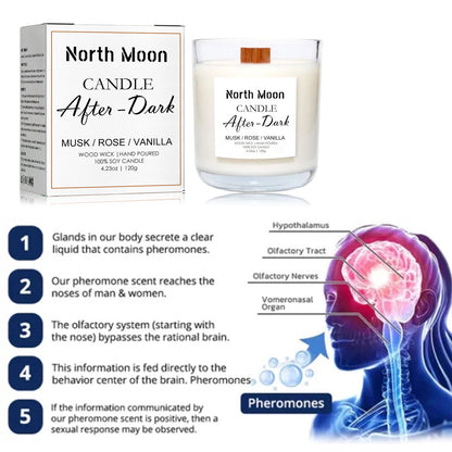 Candle Aromatherapy, Natural Fresh Lasting Fragrance Gift Romantic Home Bedroom Solid Fragrance