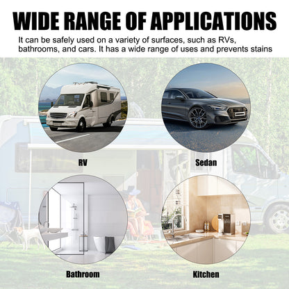 Motorhome Decontamination Spray, Decontamination Brightening Car Interior Dirt Cleaning Multi-Functional Cleaning Spray