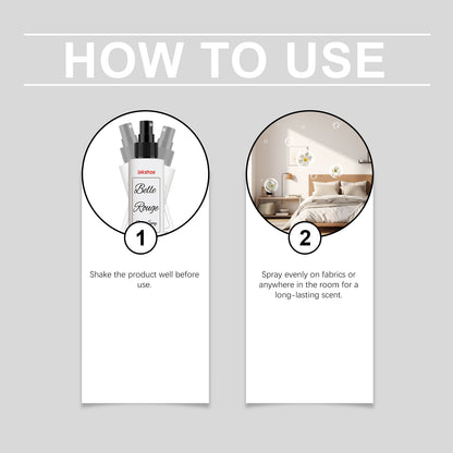 Jakehoe Jasmine Fragrance Indoor Spray, Indoor Living Room Bathroom Lasting Fragrance Purifying Air Spray