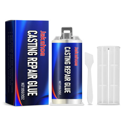 Casting Repair Glue, Industrial Grade Casting Adhesive Ab Adhesive Repair Agent Stainless Steel Copper Aluminum Metal Leak Repair