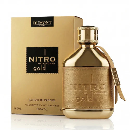 Dumont Nitro Gold Extrait De Parfum 3.4oz