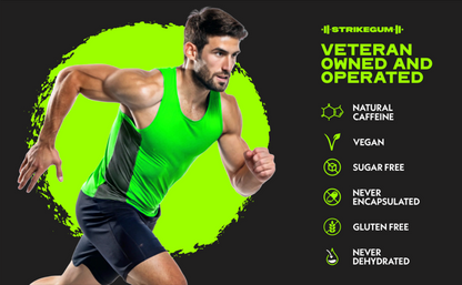 Strike Premium Energy Gum | 5 Packs