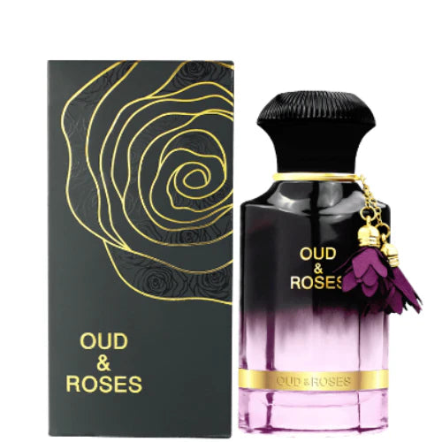 Ahmed Al Maghribi Oud & Roses Eau De Parfum 2.0 oz