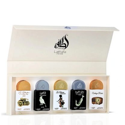 Lattafa #5 Collection 5 Piece Mini Gift Set