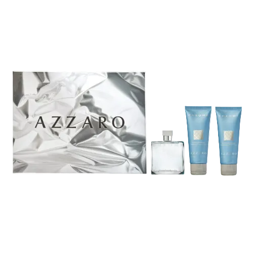 Azzaro Chrome 3 Piece Gift Set