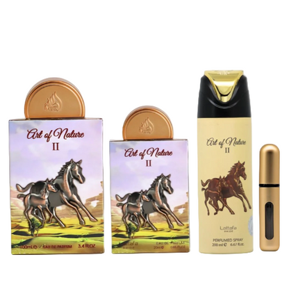Lattafa Art Of Nature II 3 Piece Gift Set