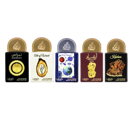 Lattafa #3 Collection 5 Piece Mini Gift Set