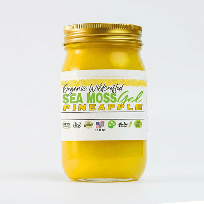 Sea Moss Gel - Pineapple Flavor 16oz