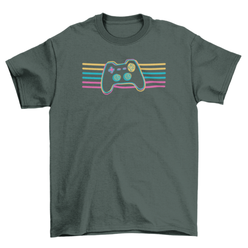 Retro joystick t-shirt