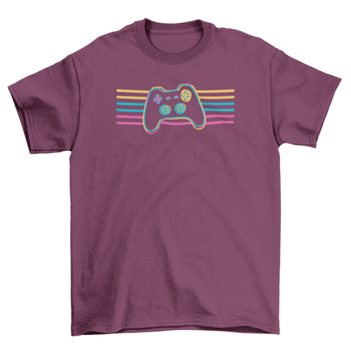 Retro joystick t-shirt