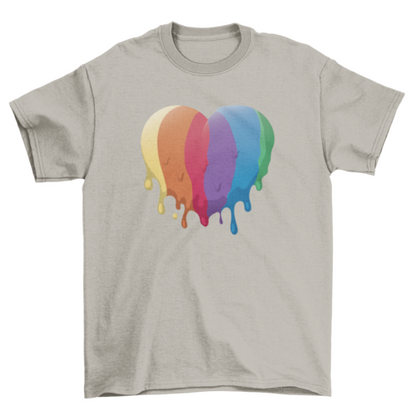 LGBT heart t-shirt