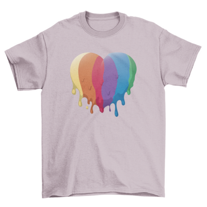 LGBT heart t-shirt