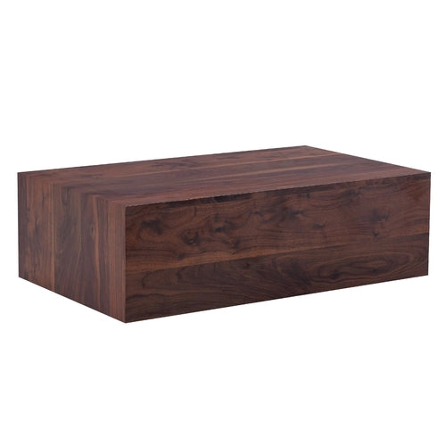 Modern Coffee Table – 39.3" Rectangular Accent Table with Textured