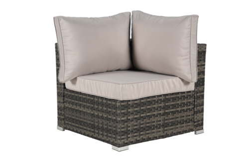 8 Piece Outdoor Patio Sectional Sofa Set – Wicker Conversation Set