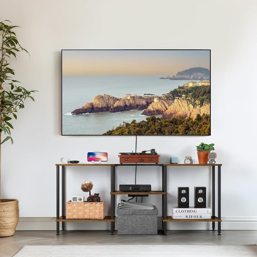 Small TV Stand for Living Room up to 50 Inch Farmhouse TV Media