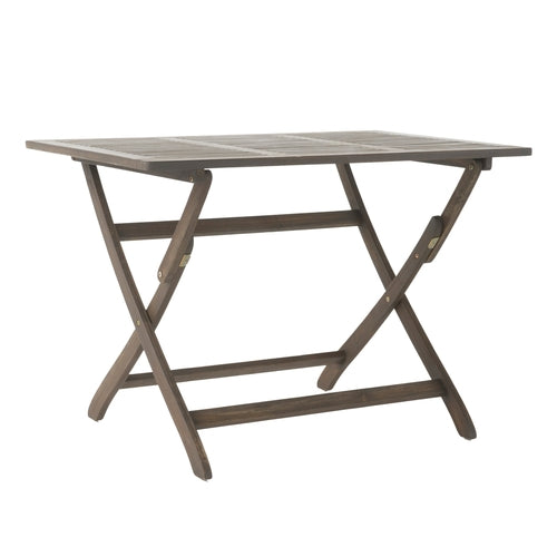 5-Piece Acacia Wood Foldable Outdoor Patio Dining Set