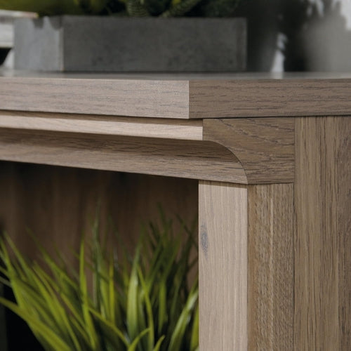 Two Tier Wooden Bookcase Salt Oak Multipurpose Bookshelf For Home