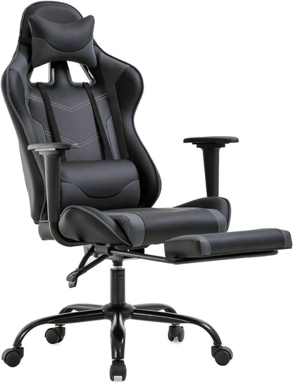 High Back Ergonomic Office Chair With Lumbar Support Grey