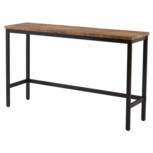 Counter Height Extra Long Dining Table Set with 3 Stools Pub Kitchen