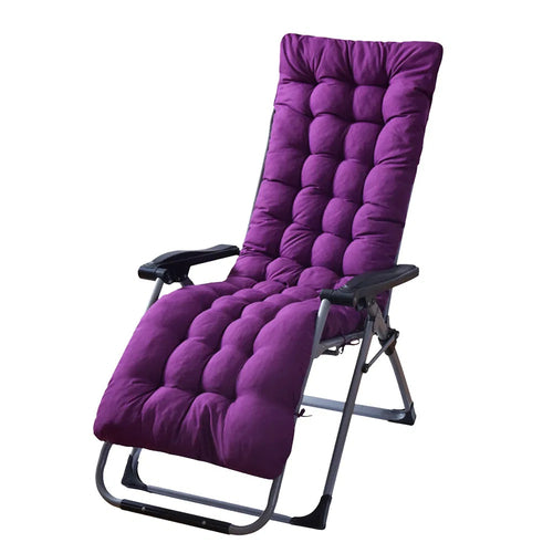 67x22in Chaise Lounger Cushion Recliner Rocking Chair Sofa Mat Deck