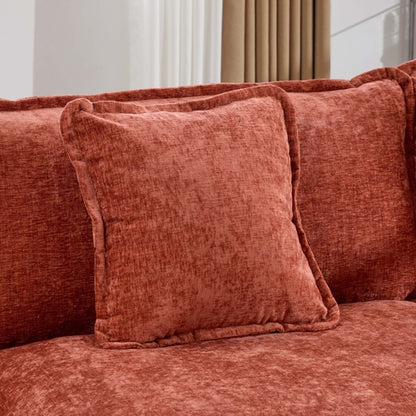 Cloud Sofa Modern Sectional Couch, Double Layer Upholstered Chenille