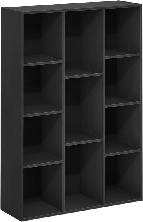 Luder 11-Cube Bookcase Blackwood Modern Living Room