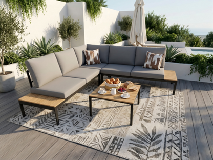 Outdoor Patio Furniture Handcrafted Sofa Set