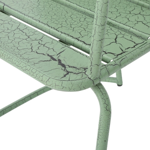 Santa Monica 3-Piece Outdoor Bistro Set – Modern Iron Patio Dining Set