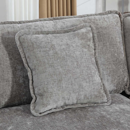 Cloud Sofa Modern Sectional Couch, Double Layer Upholstered Chenille