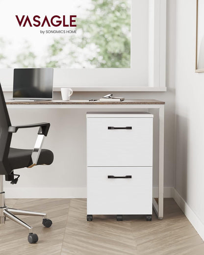 2 Drawer File Cabinet White Office Filing Cabinet For A4 And Letter
