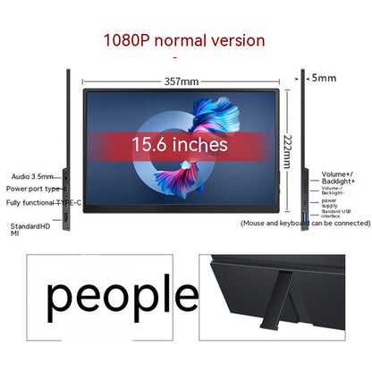 Touch Portable Monitor Mobile Phone Computer Game External Expansion