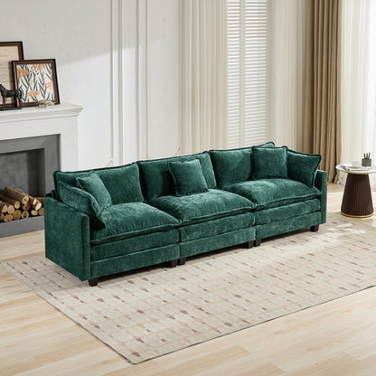 Cloud Sofa 3 Seats Ottoman Is Not Included, Modern Sectional Couch,