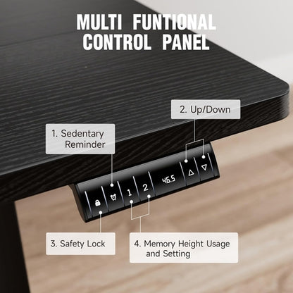 47.2 Inches Electric Standing Desk Height Adjustable