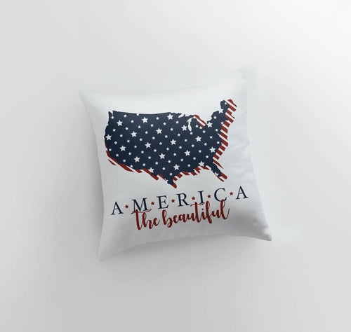 America the Beautiful Pillow